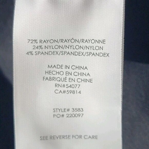 Cabi Classic Black A Line Agency Mini Skirt Style No. 3583 Size 2 - Picture 10 of 10